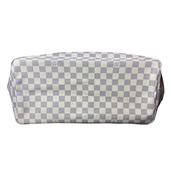 LOUIS VUITTON Damier Azur Neverfull GM Tote Shoulder Bag •LV-DUSTY•ORGANIZER•COA - Picture 9 of 17